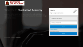 What Shankariasacademy.click2cert.net website looked like in 2019 (4 years ago)