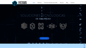 What Software-colombia.com website looked like in 2019 (4 years ago)