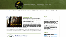 What Southingtonlandtrust.org website looked like in 2019 (4 years ago)