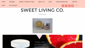 What Sweetlivingcompany.com website looked like in 2019 (4 years ago)
