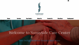 What Sunnysidecare.com website looked like in 2019 (4 years ago)