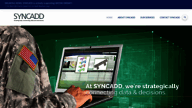 What Syncadd.com website looked like in 2019 (4 years ago)