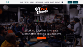 What See-change.org.au website looked like in 2019 (4 years ago)