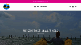 What Stluciaseamoss.co.uk website looked like in 2019 (4 years ago)