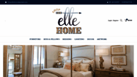 What Shopellehome.com website looked like in 2019 (4 years ago)