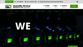 What Scientificdevices.org website looked like in 2019 (4 years ago)