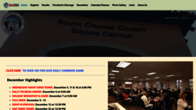 What Southorangecountybridge.center website looked like in 2019 (4 years ago)