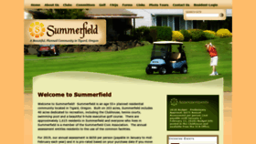 What Summerfield55.org website looked like in 2019 (4 years ago)