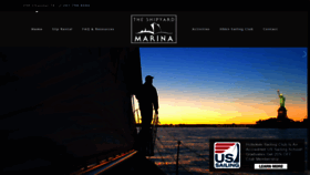 What Shipyardmarina.com website looked like in 2019 (4 years ago)