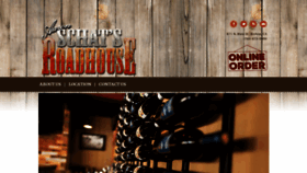 What Schatsroadhouse.com website looked like in 2019 (4 years ago)