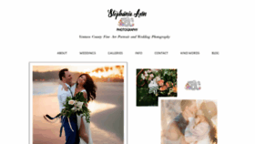What Stephanieannphoto.com website looked like in 2019 (4 years ago)