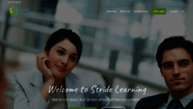 What Stridelearning.com.au website looked like in 2019 (4 years ago)