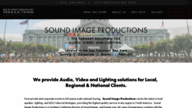 What Sound-imageproductions.com website looked like in 2019 (4 years ago)