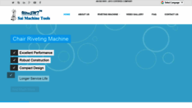 What Sairivetingmachine.com website looked like in 2019 (4 years ago)