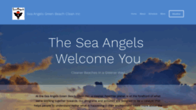 What Seaangels.org website looked like in 2019 (4 years ago)