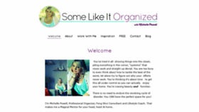 What Somelikeitorganized.com website looked like in 2019 (4 years ago)