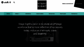 What Stagesight.org website looked like in 2019 (4 years ago)