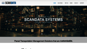 What Scandata.com website looked like in 2019 (4 years ago)