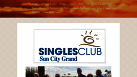 What Scgsingles.com website looked like in 2019 (4 years ago)