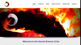 What Sacredsciencecircle.org website looked like in 2019 (4 years ago)