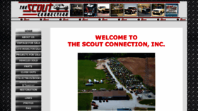 What Scoutconnection.com website looked like in 2019 (4 years ago)