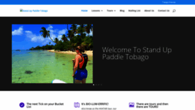 What Standuppaddletobago.com website looked like in 2019 (4 years ago)