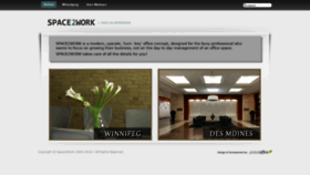 What Space2work.com website looked like in 2019 (5 years ago)