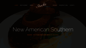 What Stackseveningeats.com website looked like in 2019 (4 years ago)