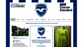 What Seagullsfc.co.uk website looked like in 2019 (4 years ago)