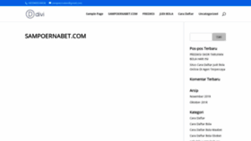 What Sampoernabet.com website looked like in 2019 (4 years ago)
