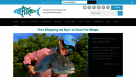 What Shefishes2.com website looked like in 2019 (4 years ago)