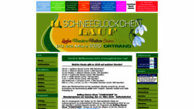 What Schneeglocke.de website looked like in 2019 (4 years ago)