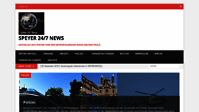 What Speyer24news.de website looked like in 2019 (4 years ago)