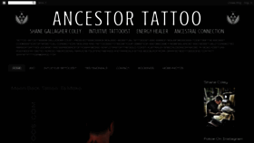 What Shanetattoos.com website looked like in 2019 (4 years ago)