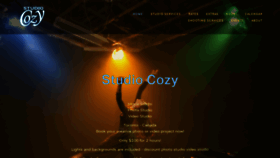What Studiocozy.com website looked like in 2019 (4 years ago)