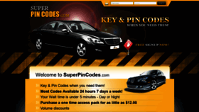 What Superpincodes.com website looked like in 2019 (4 years ago)