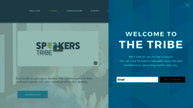 What Speakerstribe.com.au website looked like in 2019 (4 years ago)