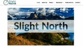What Slightnorth.com website looked like in 2019 (4 years ago)