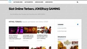 What Slotonlinejoker.com website looked like in 2019 (4 years ago)