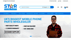 What Starphoneparts.com website looked like in 2019 (6 years ago)