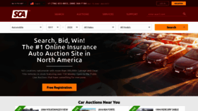 What Sca.auction website looked like in 2019 (4 years ago)