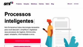 What Smlbrasil.com.br website looked like in 2019 (4 years ago)