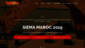 What Siemamaroc.com website looked like in 2019 (4 years ago)