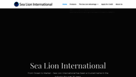 What Sea-lion.org website looked like in 2019 (4 years ago)