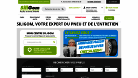 What Siligom.fr website looked like in 2019 (4 years ago)
