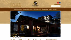 What Stgeorgevillage.com website looked like in 2019 (4 years ago)