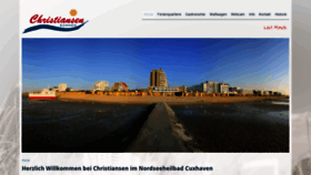 What Strandhaus-christiansen.de website looked like in 2019 (4 years ago)