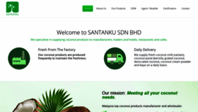 What Santanku.com.my website looked like in 2019 (4 years ago)