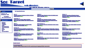 What Seotarget.net website looked like in 2019 (4 years ago)