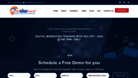 What Seotraininginbhopal.com website looked like in 2019 (4 years ago)